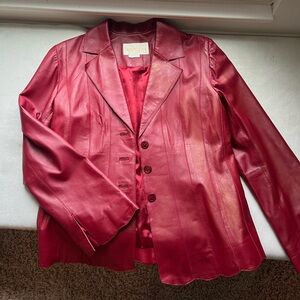Vintage red oversized jacket in great condition!